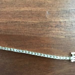 14k yellow gold diamond bracelet